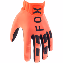 FOX Flexair Guanti da motocross, arancione, dimensione L per uomo