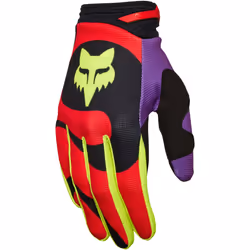 FOX 180 Emotion Guanti da motocross, rosso, dimensione XL per uomo