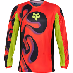 FOX 180 Emotion Maglia da motocross, rosso, dimensione 2XL per uomo