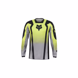 FOX 180 Lean Maglia da motocross, giallo, dimensione L per uomo