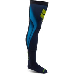FOX Flexair Knee Brace Calzini da motocross, nero-giallo, dimensione M per uomo