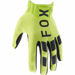 FOX Flexair Guanti da motocross, giallo, dimensione L per uomo