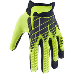 FOX 360 Guanti da motocross, giallo, dimensione XL per uomo