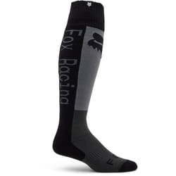 FOX 180 Lean Motocross Calzini, nero-grigio, dimensione M per uomo