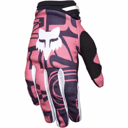 FOX 180 Race Spec Guanti da motocross da donna, rosa, dimensione L per donne