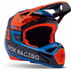 FOX V1 Race Spec MIPS Casco da motocross, blu, dimensione 2XL per uomo
