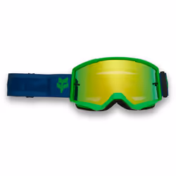 FOX Main Taunt Mirrored Lens Occhiali da motocross, blu per uomo