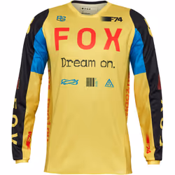 FOX 180 Race Spec Motocross Jersey, blu-giallo, dimensione M per uomo