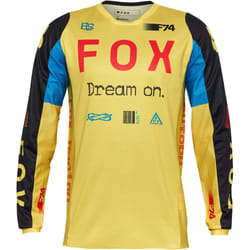 FOX 180 Race Spec Motocross Jersey, blu-giallo, dimensione M per uomo