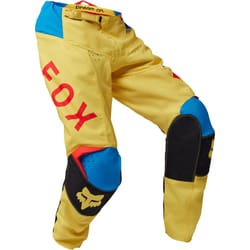 FOX 180 Race Spec Motocross Pantaloni, blu-giallo, dimensione 34 per uomo