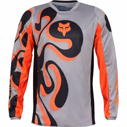 FOX 180 Emotion Maglia da motocross, grigio, dimensione L per uomo