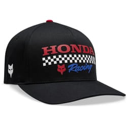 FOX Honda Flexfit Berretto, nero, dimensione S M per uomo