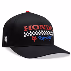 FOX Honda Flexfit Berretto, nero, dimensione S M per uomo - Vista aggiuntiva 2