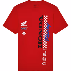 FOX Honda Maglietta, rosso, dimensione S per uomo - Vista aggiuntiva 2