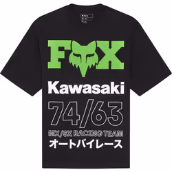 FOX Kawasaki Oversized Maglietta, nero, dimensione L - Vista aggiuntiva 2