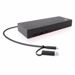 Lenovo 40AF0135UK replicatore di porte e docking station per laptop Cablato USB 3.2 Gen 1 (3.1 Gen 1) Type-C Nero - Vista aggiuntiva 4