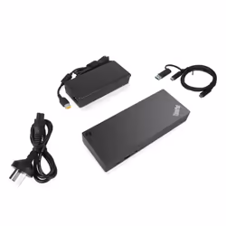 Lenovo 40AF0135UK replicatore di porte e docking station per laptop Cablato USB 3.2 Gen 1 (3.1 Gen 1) Type-C Nero - Vista aggiuntiva 5