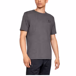 Under Armour Sportstyle Left Chest Maglietta Girocollo Manica corta Cotone, Poliestere