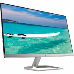 HP 27f 27" Full HD LED Nero, Argento