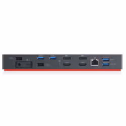 Lenovo 40AN0135DK replicatore di porte e docking station per laptop Cablato Thunderbolt 3 Nero
