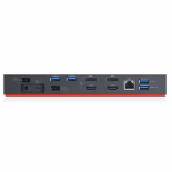 Lenovo 40AN0135EU replicatore di porte e docking station per laptop Cablato Thunderbolt 3 Nero, Rosso - Vista aggiuntiva 4