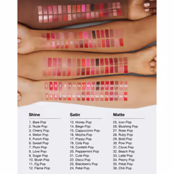 Clinique Pop Longwear Lipstick 3,9 g Nude Pop Shine - Vista aggiuntiva 5