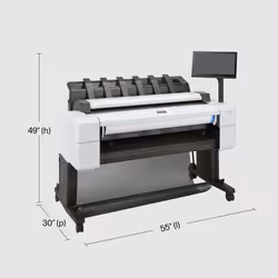 HP Designjet Stampante multifunzione PostScript T2600 da 36'' - Vista aggiuntiva 4