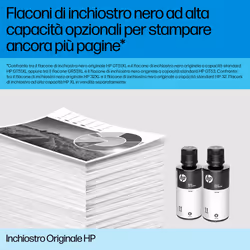 HP Flacone di inchiostro nero originale GT53XL da 135 ml