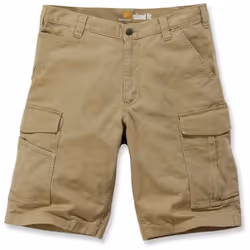 Carhartt Rugged Flex Rigby Cargo pantaloni corti, marrone, dimensione 32 per uomo