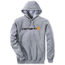 Carhartt Signature Logo Midweight Felpa, grigio, dimensione 2XL per uomo