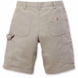 Carhartt Rigby Salopette Shorts, beige, dimensione 28 per uomo