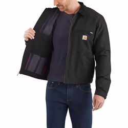 Carhartt Duck Detroit Giacca, nero, dimensione 2XL per uomo - Vista aggiuntiva 4