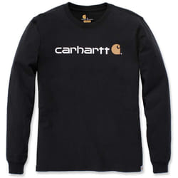 Carhartt EMEA Workwear Signature Graphic Core Logo Longsleeve, nero, dimensione 2XL per uomo