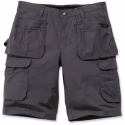 Carhartt Steel Multipocket pantaloni corti, grigio, dimensione 40 per uomo
