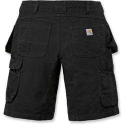 Carhartt Steel Multipocket pantaloni corti, nero, dimensione 36 per uomo