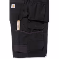 Carhartt Steel Multipocket pantaloni corti, nero, dimensione 42 per uomo