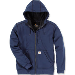 Carhartt Wind Fighter Zip Felpa con cappuccio, grigio, dimensione XS per uomo