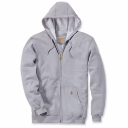 Carhartt Midweight Felpa con zip, blu, dimensione XS per uomo - Vista aggiuntiva 4