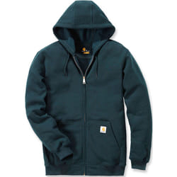 Carhartt Midweight Felpa con zip, grigio, dimensione XS per uomo
