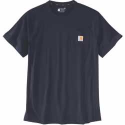 Carhartt Force Relaxed Fit Midweight Pocket Maglietta, blu, dimensione M per uomo