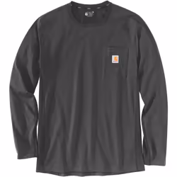 Carhartt Force Flex Pocket Camicia a maniche lunghe, grigio, dimensione XL per uomo