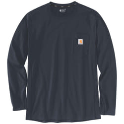 Carhartt Force Flex Pocket Camicia a maniche lunghe, blu, dimensione XL per uomo