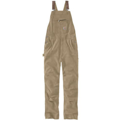 Carhartt Rugged Flex Rigby Bib Generale, verde-marrone, dimensione 50 per uomo