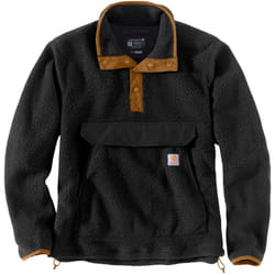 Carhartt Relaxed Fit Fleece pullover, nero, dimensione XL per uomo