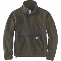 Carhartt Relaxed Fit Fleece pullover, verde, dimensione XL per uomo