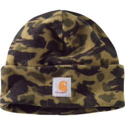 Carhartt Fleece Camo Cappello, verde-marrone per uomo
