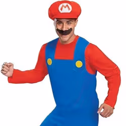 Disguise Super Mario Classic Costume in maschera Adulto Maschio Gioco - Vista aggiuntiva 3