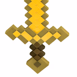 Disguise Minecraft Gold Sword Fancy Dress Accessory Armatura e armi per costumi Bambino Qualsiasi tipo - Vista aggiuntiva 4