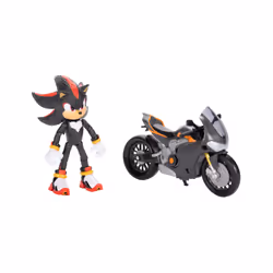 JAKKS Pacific Sonic The Hedgehog 3 Shadow & Motorcycle - Vista aggiuntiva 8