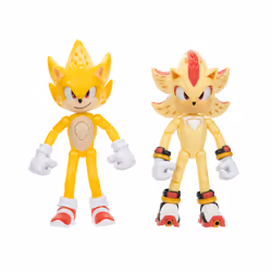 Sonic the Hedgehog 3 5" Super Sonic & Super Shadow, 3 anno/i, Multicolore